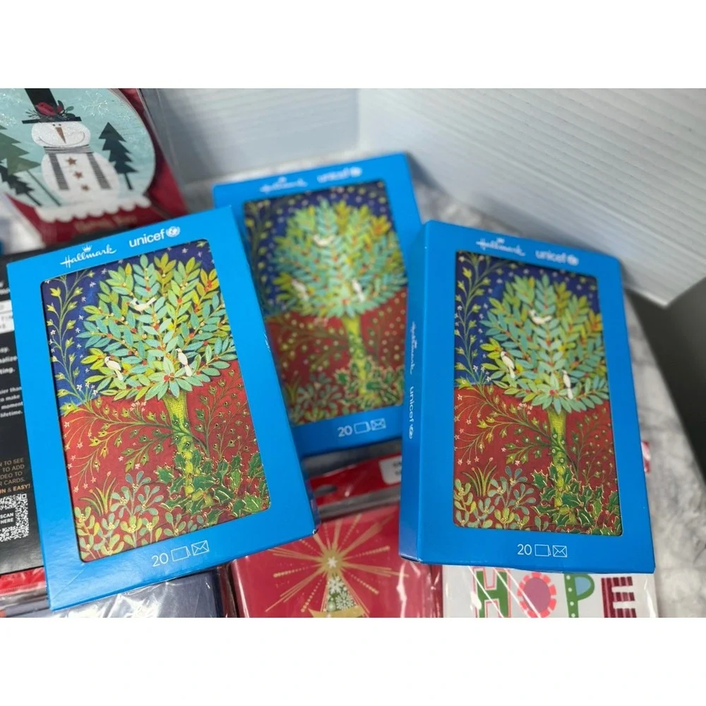 Hallmark Boxed Christmas Card Lot New Sealed Lot Of 18 Boxes/packs